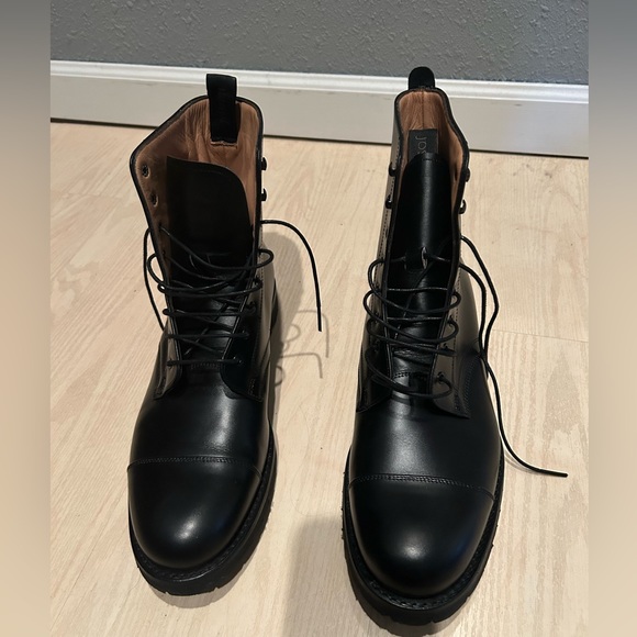 Joseph & Cheaney Men’s Trafalgar Capped Derby boot -black Calf Leather. 8 1/2 - Picture 6 of 11